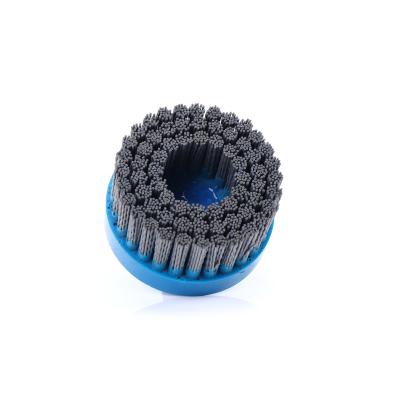 China Durable Industrial Silicon Carbide Deburring Abrasive Filament Turbo Disc Sweep Brush for sale