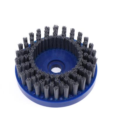 China Durable Hot-selling Floor Scruuber Pad Floor Cleaning Pad Disc Brush Bristle Steel Disc for sale