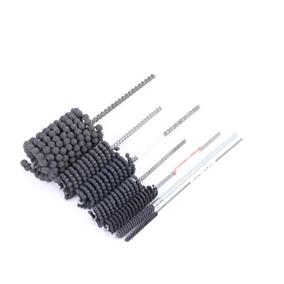 China Factory Direct Industrial Nylon Cylinder Brush Machine Supply Ball Cleaning Grinding Piston Honing Brush for sale