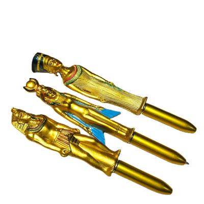 China Promitonal New Design Pharaoh Pen Culture Elements Egyptian Pen Gift New Stationery Office Supplies China Factory for sale