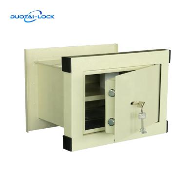 China Home Fireproof Waterproof Small Size Money Metal Bank Office Hotel Hotel Safe Box for sale