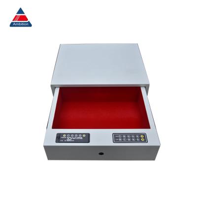 China Different Size Steel Portable Drawer Hotel Safe Box for sale