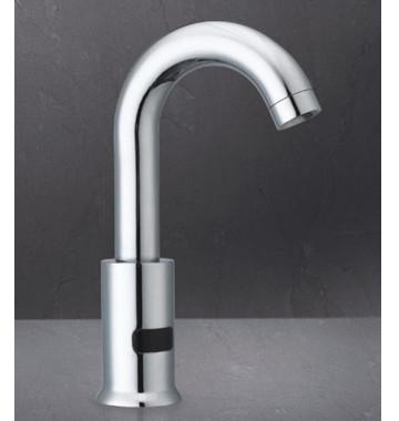 China Contemporary Brass Deck Mounted Automatic Sensor Faucet , Basin Infrared Sensor Faucet for sale