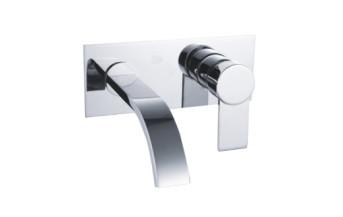 China Wall mounted Basin Tap Faucets for bathroom / basin taps sink faucets for sale