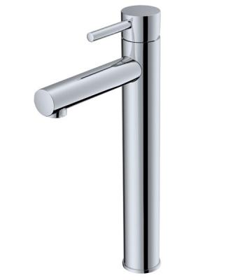 China High Single Lever Mixer Taps In Chrome Finish For Single Hole Art Lavatory for sale