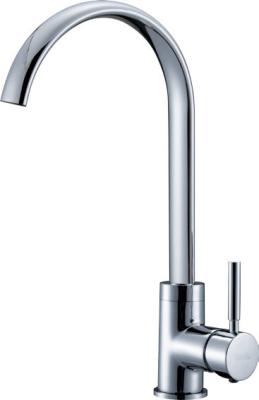 China 360 Degree Rotated Water Pipe  Kitchen Faucet  For Double Bowls Kitchen Sinks for sale