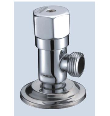 China Wall-Mounted Connecting Interface Brass Angle Valve With Slow-Open Cartridge for sale