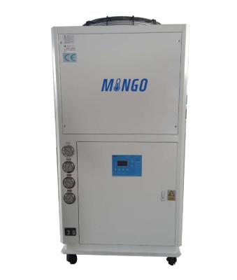 China 2.2KW Air Cooled Industrial Chiller 20HP With Copper Tubes Movable Weels for sale