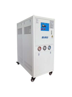 China 50HZ-60HZ Water Cooled Industrial Chiller 6HP 22.45KW/Hr Cooling Capacity for sale