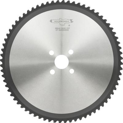 China 285mm 100T 120T Eagle Metal Cutting (PVD Coating) Golden CTT Saw Blade 32/40 Cold Hole (please see below listing) for sale