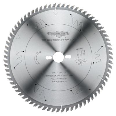 China 250mm 48T 60T 72T Eagle Table Saw Gold Cutting Blades Bore 30mm for sale