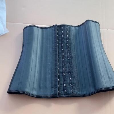 China Ecwalson Latex 25 Viable Bone Waist Trainer Waist Cincher Corset Steel Belt Shaper for sale