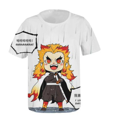 China 2021 Top Selling Anime Demon Kimetsu Breathable Ecoparty Slayer No Yaiba Tanjiro Kamado Cosplay Costume for sale