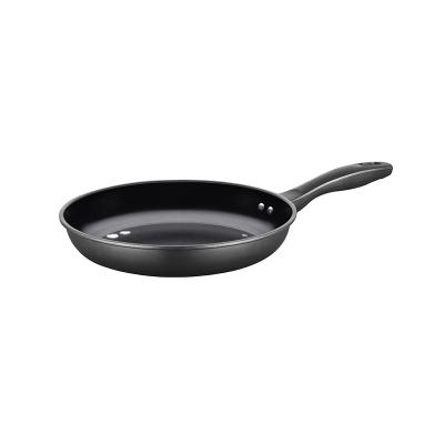 China Sustainable Cook Black Wok Carbon Steel Healthy Non Stick Frying Pan for sale