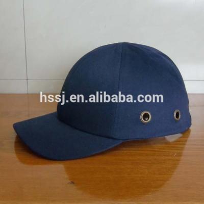 China industry & hot sale sport safety bump cap with abs shell and cotton baseball cap for sale