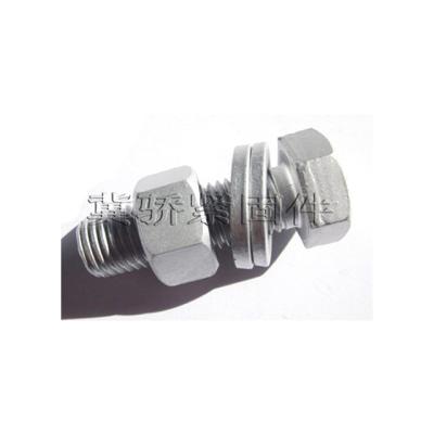 China High quality dacromet steel hex bolt with washers and nut for sale