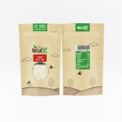 China Stand Up Bag Biodegradable Heat Seal Food Packaging Bag For Spices And Nuts for sale