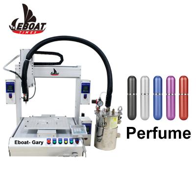 China Easy To Use 110V 220V Top Standard Plug Automatic Perfume Bottle Filling And Capping Machine For Perfume for sale