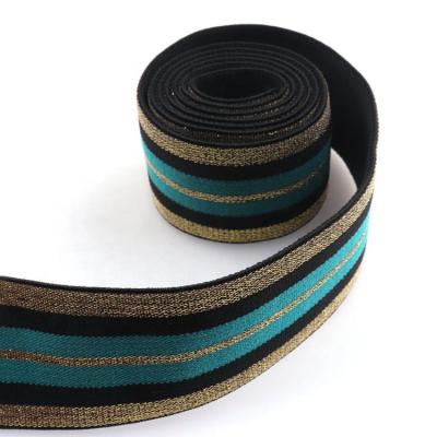 China Factory Hot Sales Gift Elastic Webbing Elastic Ribbon For Home Textile for sale