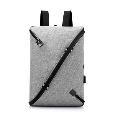 China With 2021 New China USB Slim Laptop Backpack Multifunctional Waterproof Backpack Bag With USB For Men for sale