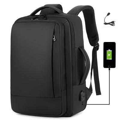 China With Waterproof USB Business Travel Notebook Bag Backpack Smart Laptop Backpack With Usb Charging Port for sale