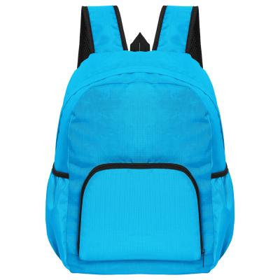 China Factory Direct Waterproof Promotional Backpack Portable Unisex Folding Lightweight Custom LOGO Backpack for sale