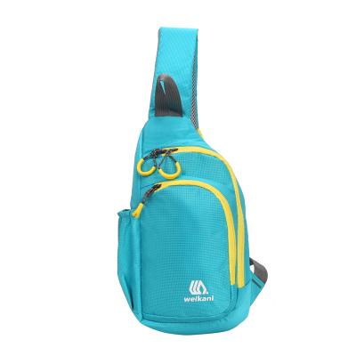 China Waterproof Waterproof Nylon Outdoor Sports Running Hiking Camping Waist Bag Recycling Shoulder Bag For Women Men for sale