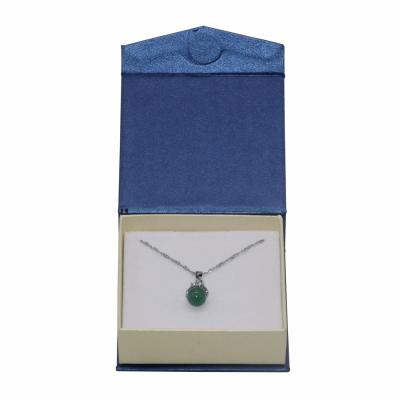 China Performance For Jewelry Magnet Flip Paper Packaging Jewelery Gift Box For Necklace for sale