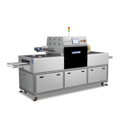 China 550P Automatic Modified Food MAP Machine Atmosphere Fresh Meat Vacuum Sealing Packing Machine for sale