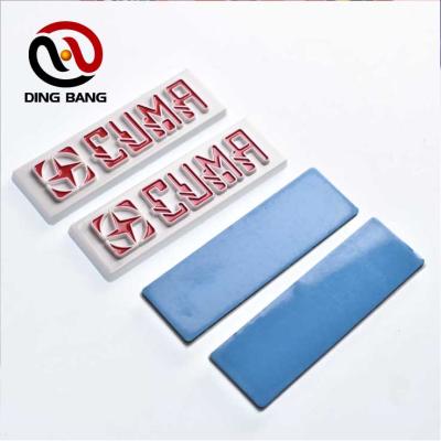 China Eco-friendly car badge hot sale brand chrome car badge custom car sticker for sale