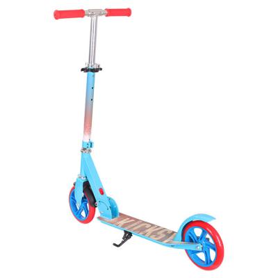 China Handlebar Height Adjustable Factory Directly Supply Kids Scooter Pedal PU Wheel Two Wheel Foldable Scooter for sale