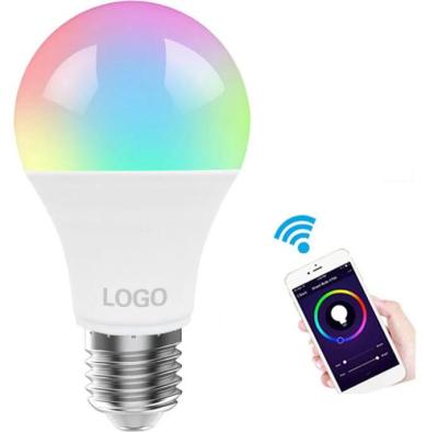 China Tuya Google E26 Home Assistant Alexa 9W Wifi RGB Multicolor E27 2700K-6500K Dimmable SMD Lights DIY Lamp Home Led Smart Bulb for sale