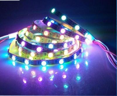 China LANDSCAPE DC5V WS2812B WS2812 144 Led Pixel Strip Smart Strip Light Addressable RGB Led Strip 5M Individually for sale