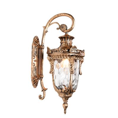 China Garden Light Fixtures Antique Vintage Light Fixtures Outdoor Front Entrance Wall Lantern Light for sale