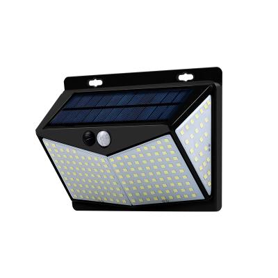 China Pir Light 208led Outdoor Rechargeable Solar Garden Light Polycarbonate Wall Solar Wall Light for sale