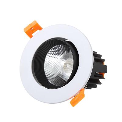 China Modern COB Downlight 5W 7W 10W 12W 15W 18W 20W 24W 30W AC 85V-265V LED Recessed Ceiling Lamp Spotlight For Home Use for sale