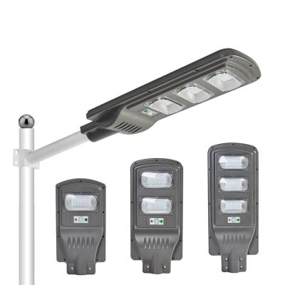 China ROAD Super Brightness Waterproof Wall Mounted Ip65 100 200 300 All In One Led Solar Street Light for sale