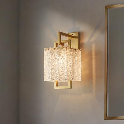 China EUROPEAN Wall Lamp Crystal Gold Background Lighting With Led Copper Bedroom And Dining Room Sta Crystal Lanterns For Living Room for sale