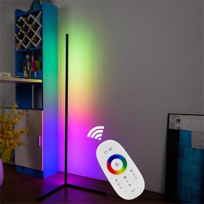 China European Atmosphere RGB Light Indoor Lighting Corner Floor Lamp For Living Room Bedroom for sale