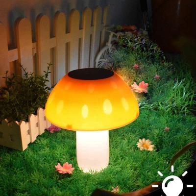 China Residential Solar Led Garden Lamp Ip65 Decoration Lawn Waterproof Landscape Lights Solar Mushroom Light for sale