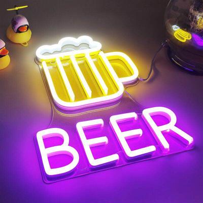 China Professional Theme Park Factory Custom Advertising Led Neon Light Box Signs Led Neon Light Up Letters for sale