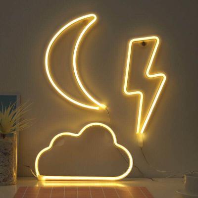 China Theme Park Decoration Bar Led Acrylic Neon Light Nightclub Ktv Custom Wall Hanging Signs Electronic Signs for sale