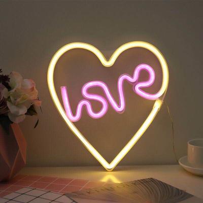 China Theme Park Neon Lamp Lightning Led Neon Sign Wall Light Battery And Usb Flexible Light for sale