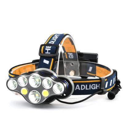 China 250000LM LED Headlight Headlamp Rechargeable Torch Flashlight Industrial Work Light Camp for sale