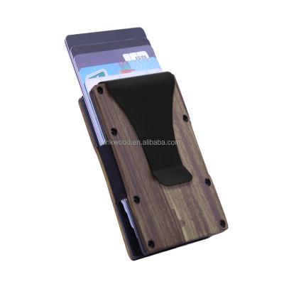 China Automatic RFID Block Aluminum Business Credit Card Holder for sale