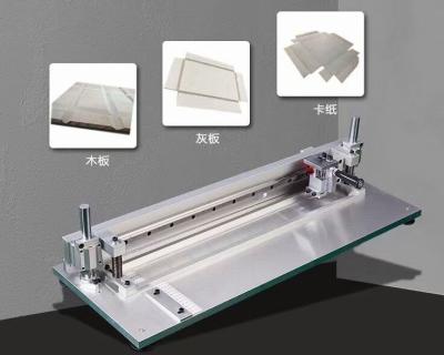 China Handv-Type Karton die Machine 1 Groef V groeven het Groeven Machine voor Karton Te koop