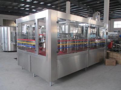 China PET Bottle Juice Filling Machinery 6.5Kw Auto Liquid Filling Machine for sale