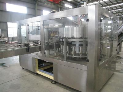 China Adjustable Filling Volume Carbonated Drink Filling Machine With Washer / Filler / Capper for sale