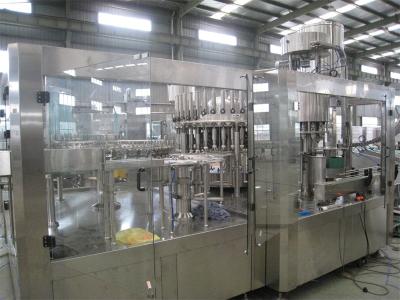 China Controle plástico do PLC da máquina de engarrafamento do suco da garrafa da viscosidade alta com sistema de reciclagem à venda