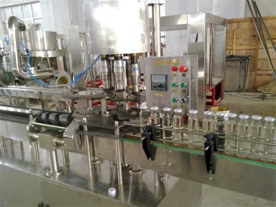 Chine Machine de remplissage de bouteilles en verre de jus automatique de 18 têtes adaptée aux besoins du client pour la petite usine à vendre